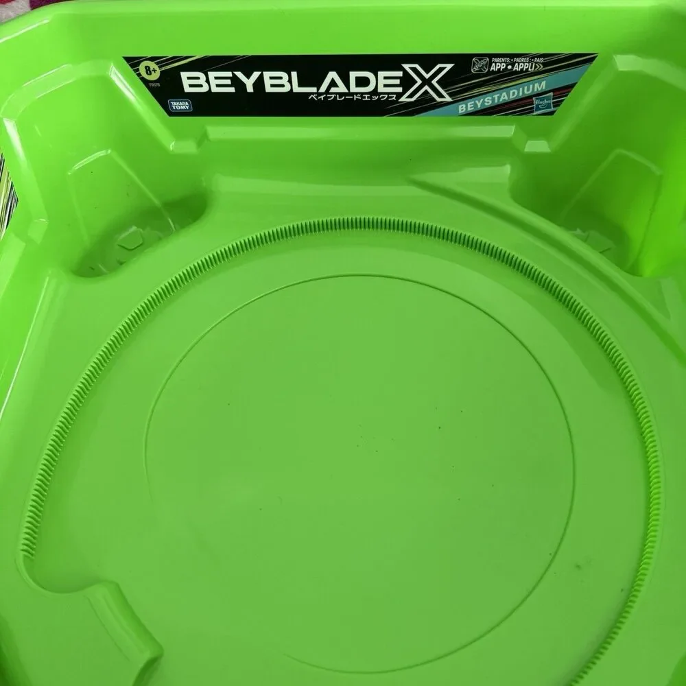 Beyblade X Beystadium Battle Spinning Tops Arena Green New
